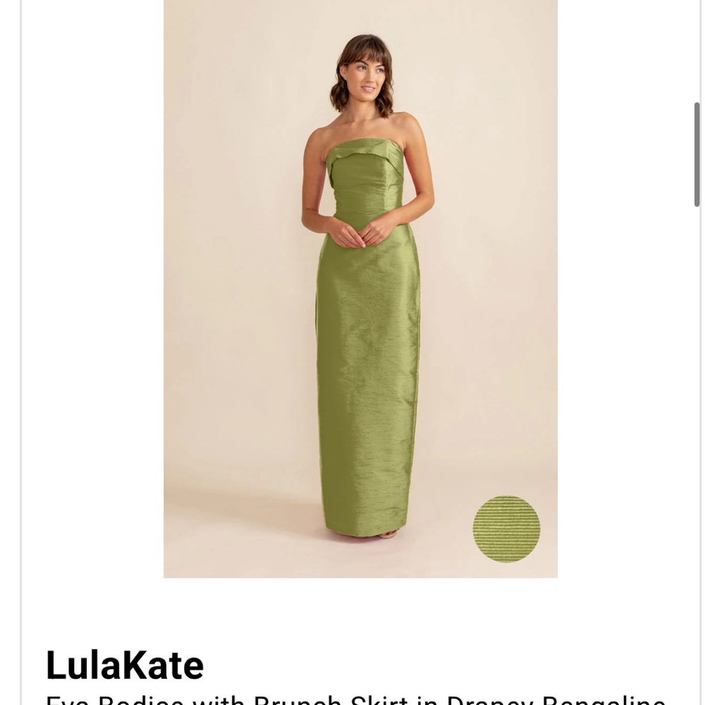 LulaKate Eva Bodice with Brunch Skirt in Drapey Bengaline